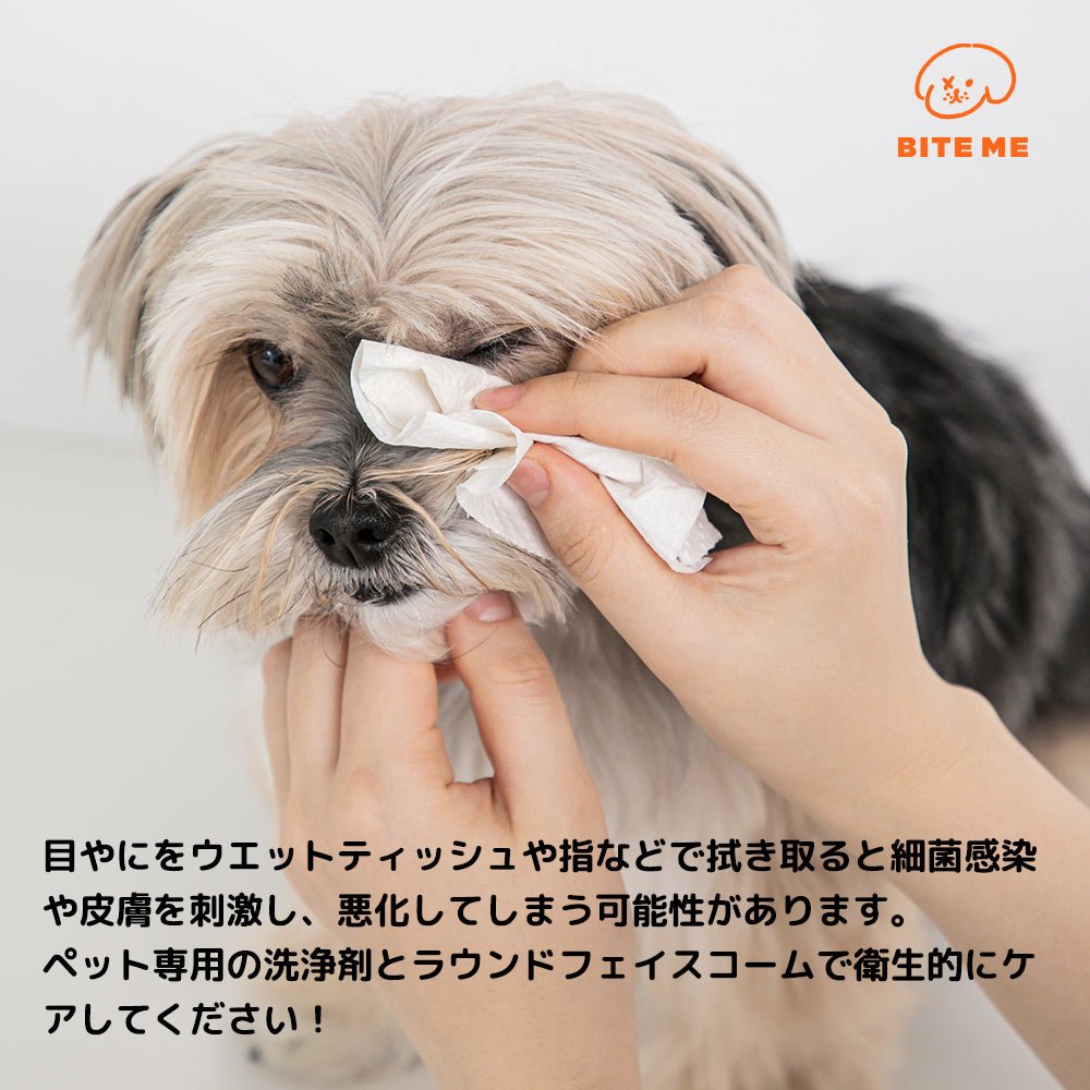 ワンちゃん顔周りのお手入れに Biteme jellybear round face comb - Pacific & My Pooch