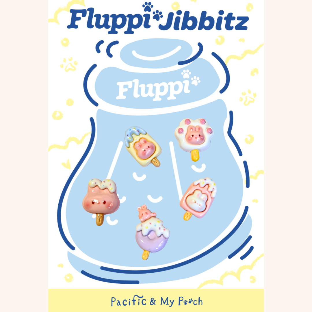 Fluppi Jibbitz™｜シューズをもっと可愛く彩るカスタムチャーム※シューズサイズ#4以上利用可能