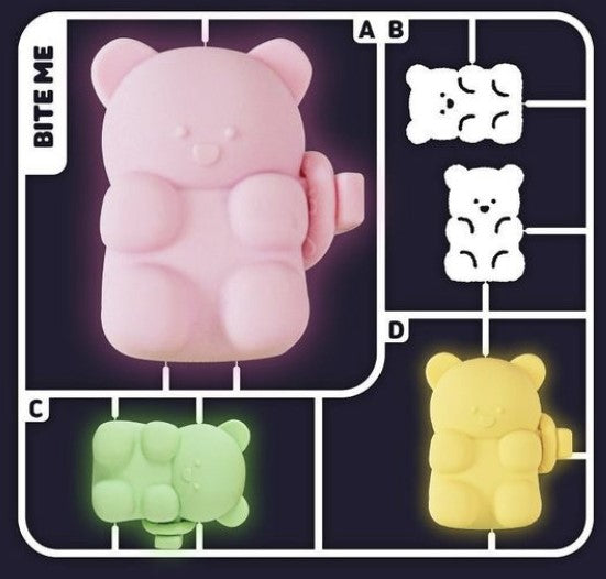 ジェリーベア Jelly Bear  充電式 LED ライト Blinker ペット散歩用