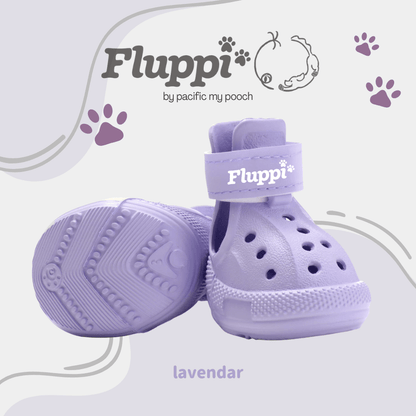 【Fluppi🐾 by Pacific My Pooch】やさしく守るクロックス風シューズ(４個入りセット) - Pacific & My Pooch