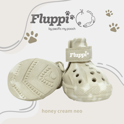 【Fluppi🐾 by Pacific My Pooch】やさしく守るクロックス風シューズ(４個入りセット) - Pacific & My Pooch
