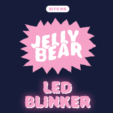 ジェリーベア Jelly Bear 充電式 LED ライト Blinker ペット散歩用 - Pacific & My Pooch