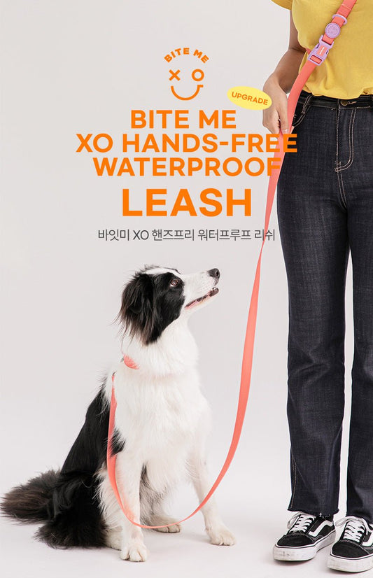 防水・防汚リーシュNEW XO Waterproof Hands - Free Leash 雨の日・アウトドアに - Pacific & My Pooch